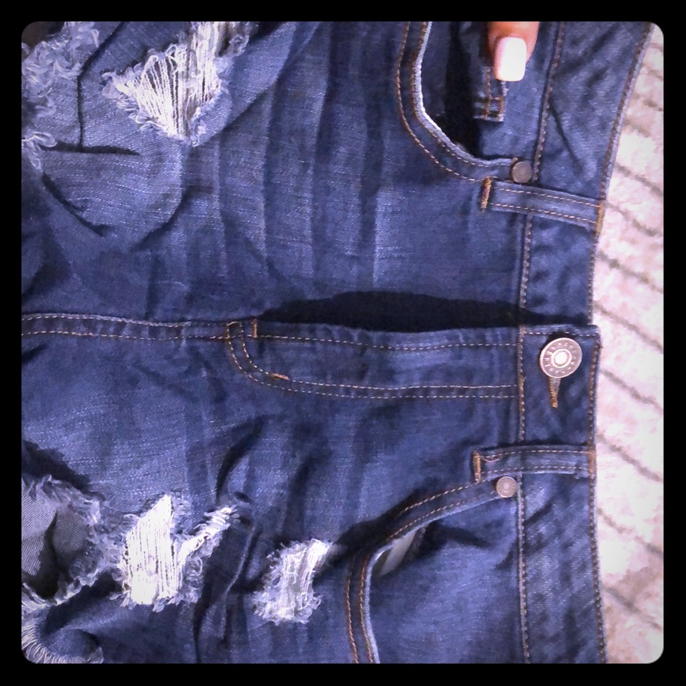 Jean shorts